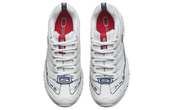 Кроссовки d lites leisure shoes gs white Skechers, белый — фото 3