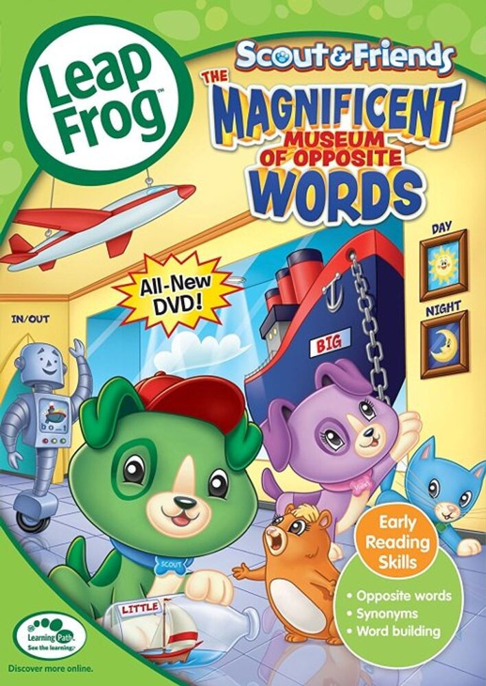 

Диск DVD Leapfrog: Magnificent Museum Of Opposite Words