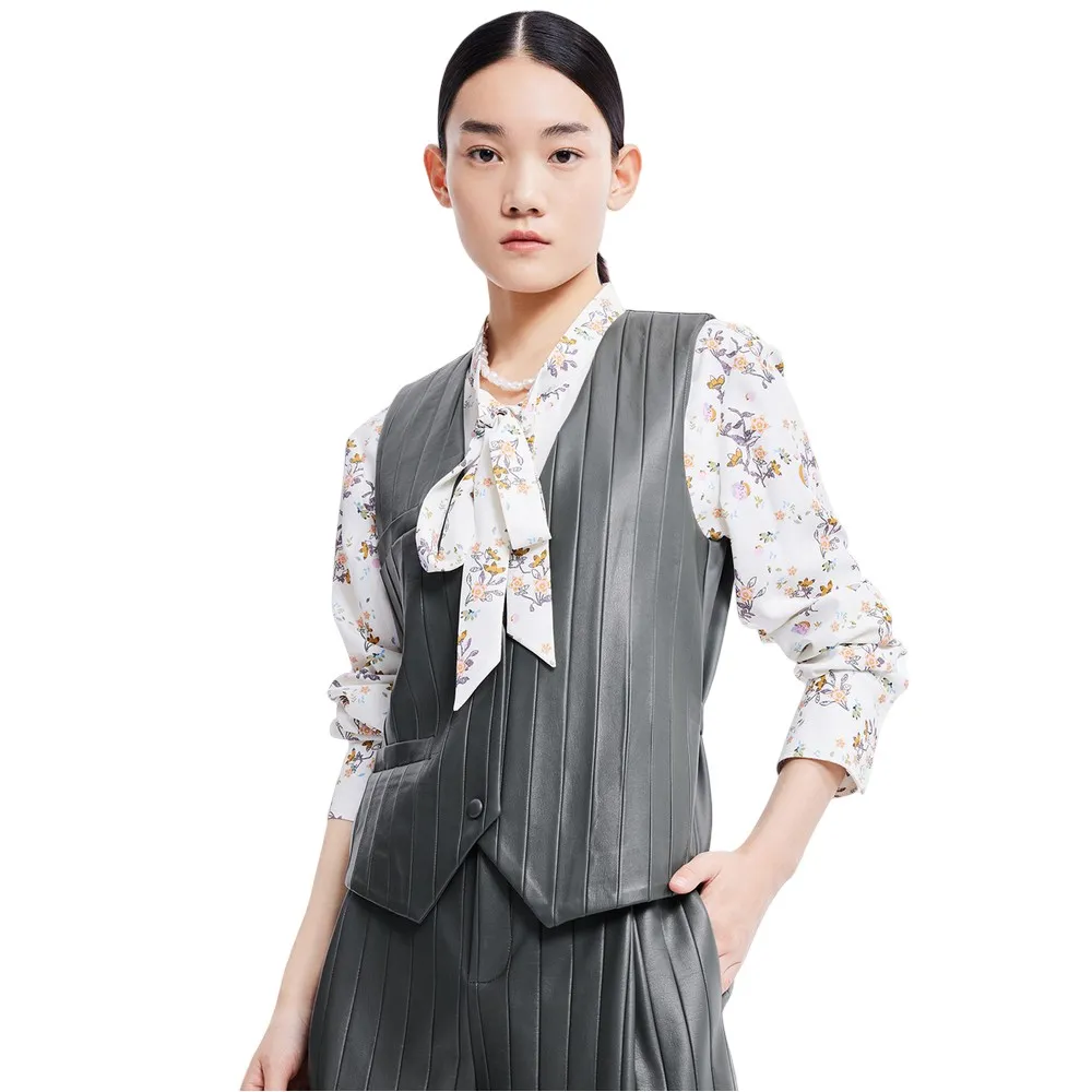 

Куртка Lily Vintage PU Patchwork, зеленый