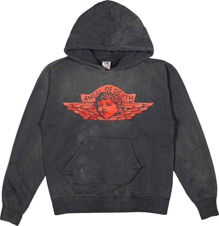 

Худи Saint Michael Angel 'Black', черный