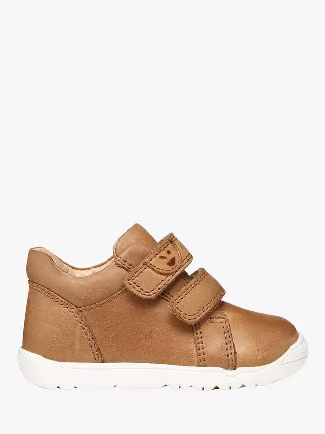 Детские кроссовки Baby Macchia Mid-Cut First-Steps Trainers, цвет виски Geox