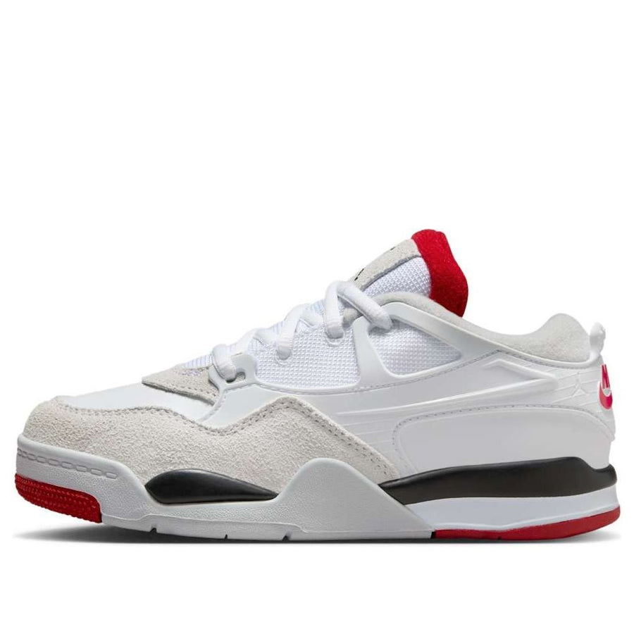 

Кроссовки (PS) Air Jordan 4 RM 'White Black Neutral Grey Varsity Red', белый
