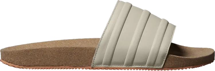 

Кроссовки Adilette Premium Slides 'Cork Pack - Aluminium', кремовый, Бежевый, Кроссовки Adilette Premium Slides 'Cork Pack - Aluminium', кремовый