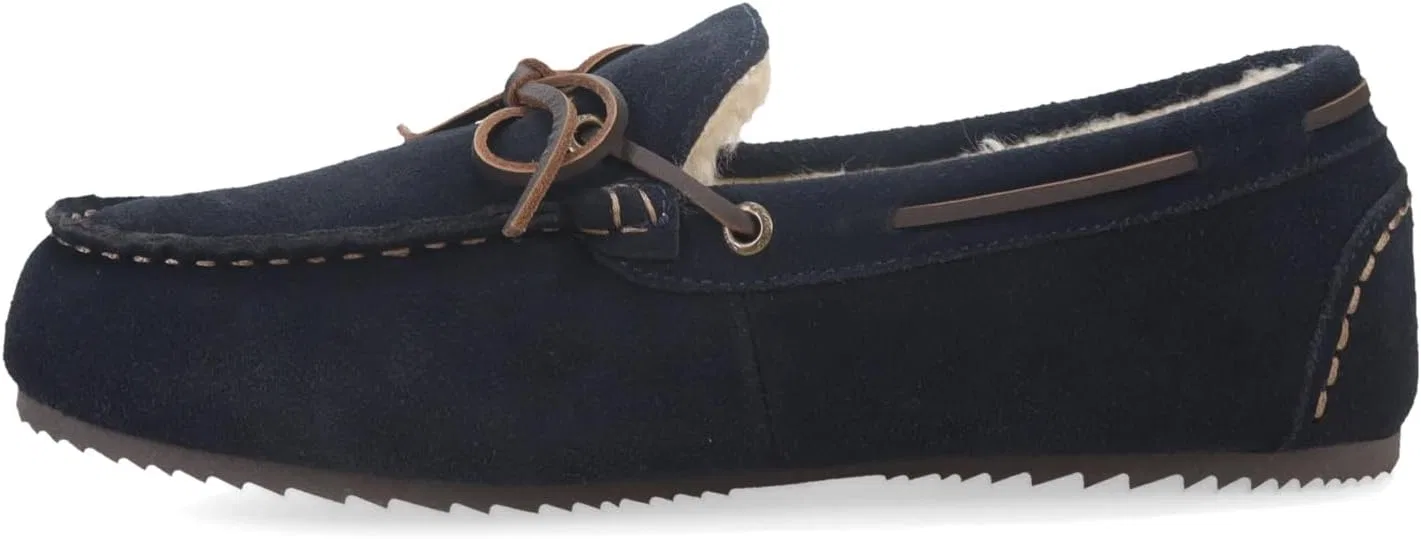 Тапочки мокасины Clarks, Navy — фото 4