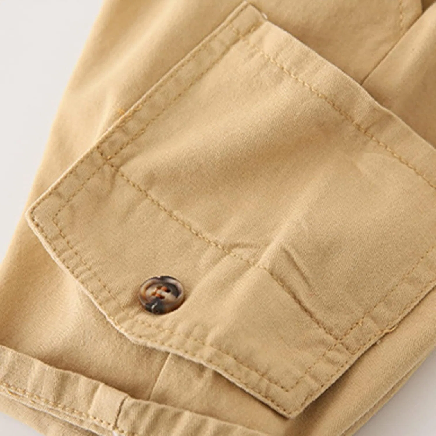 Детские шорты спортивные, Cargo, Khaki, для мальчиков 1-6 лет — фото 4