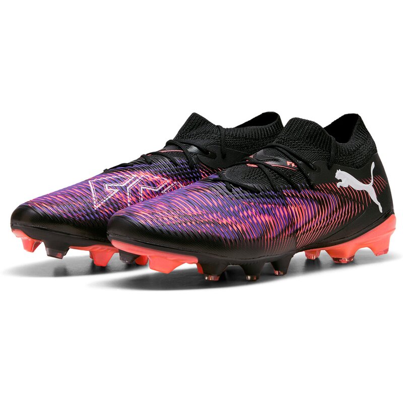 Футбольные бутсы для газона Future 8 Match FG/AG Puma, белый — фото 3