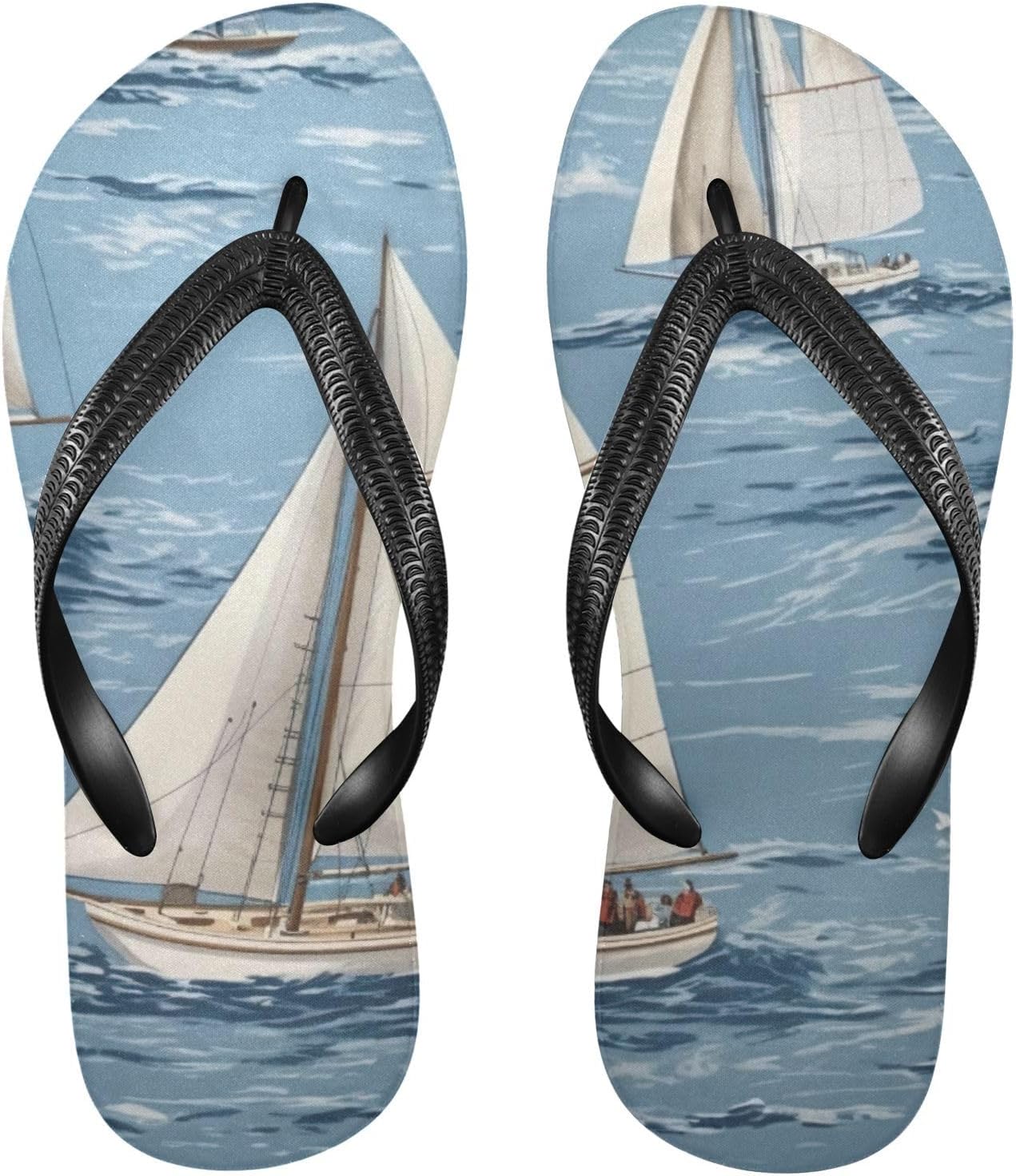 

Шлепанцы для пляжа, летние повседневные сандалии для женщин и мужчин, обувь для душа, размер XS Kfbe, Boat