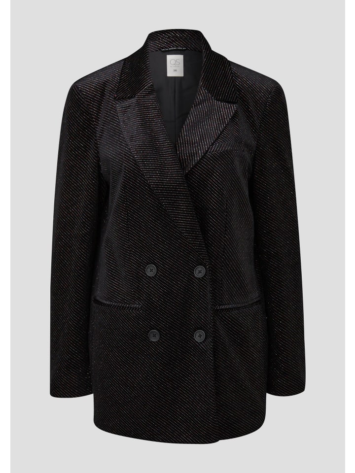 

QS Домашний пиджак цвета 9999_черный