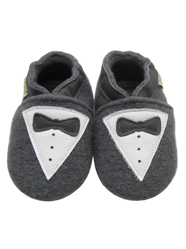 

Sayoyo Серые шерстяные туфли с бантом