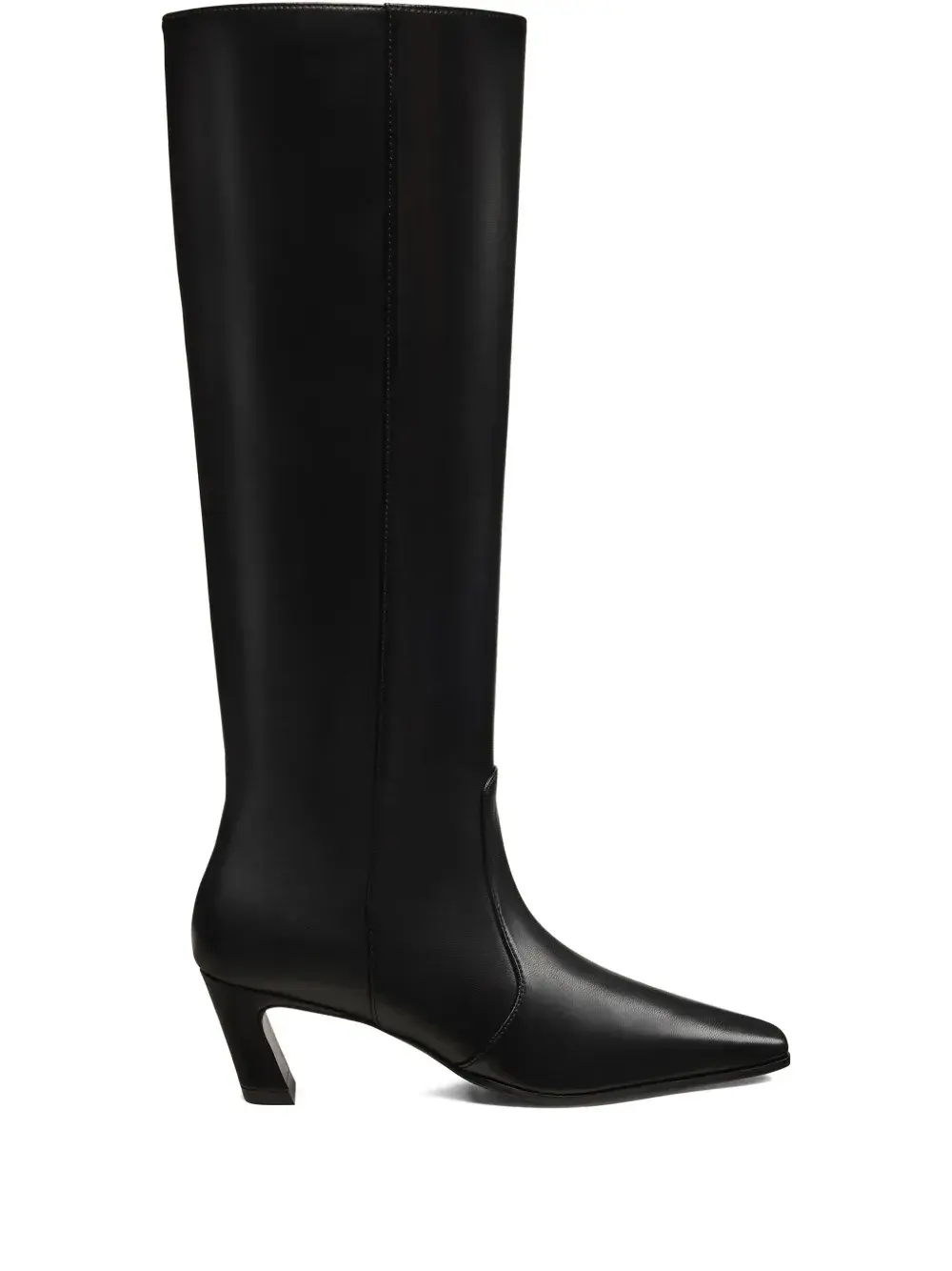 Сапоги Stassi на каблуке 50 мм Stuart Weitzman, черный