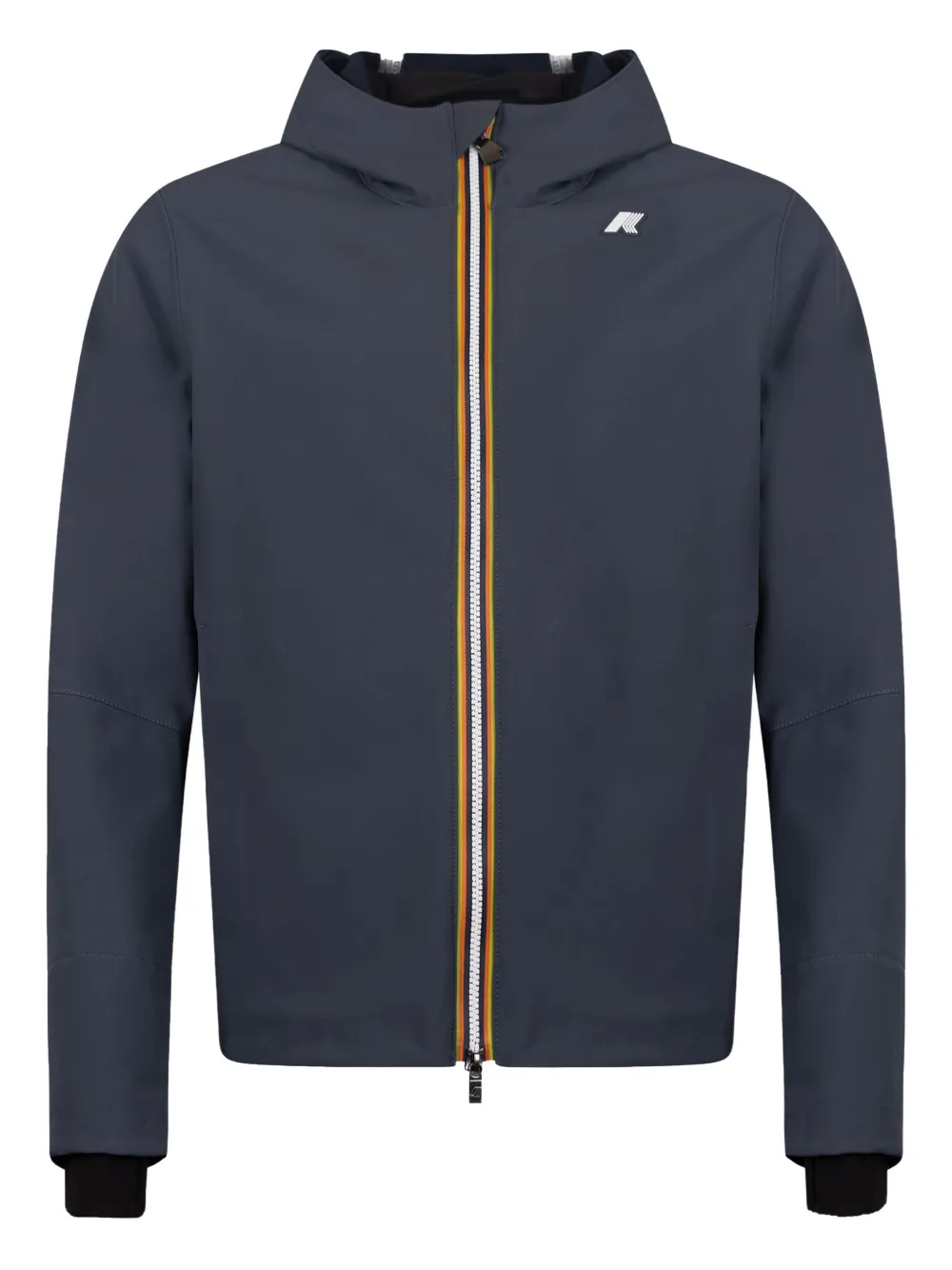 

Куртка на молнии с капюшоном K-Way, синий