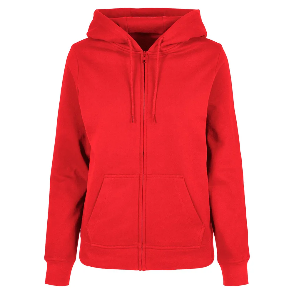 

Толстовка Build Your Brand Basic full zip, красный