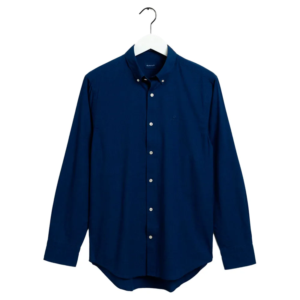 

Рубашка Gant Solid Regular, синий