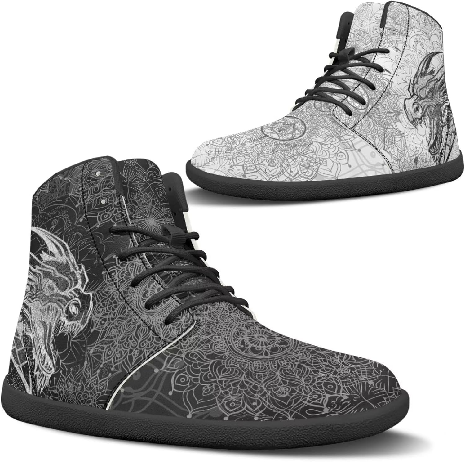 

Кроссовки Binienty Barefoot Minimalist для мужчин и женщин с широким носком, кросс-тренер, без подъема, на шнуровке, белый