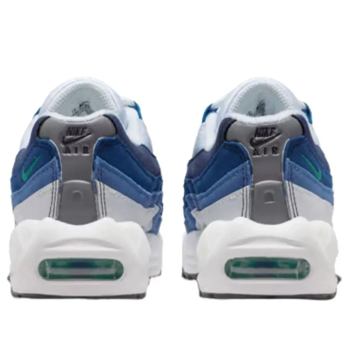 Кроссовки Nike Air Max 95 Big Bubble 'Slate' IU7894-100, синий — фото 4