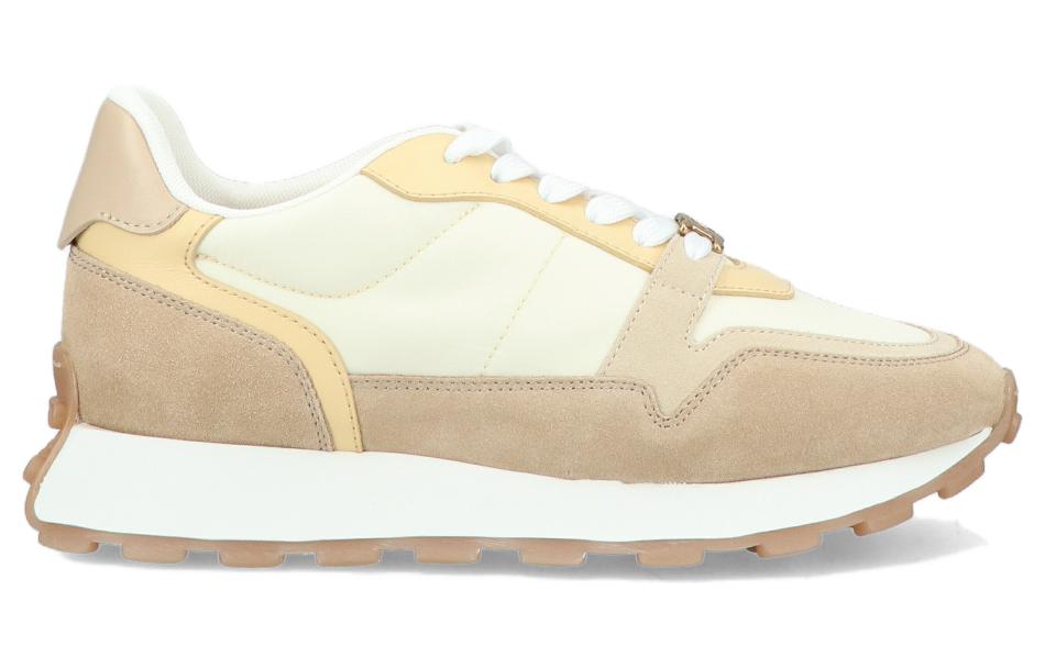 TOD'S Низкие повседневные туфли женские бежевые — фото 3
