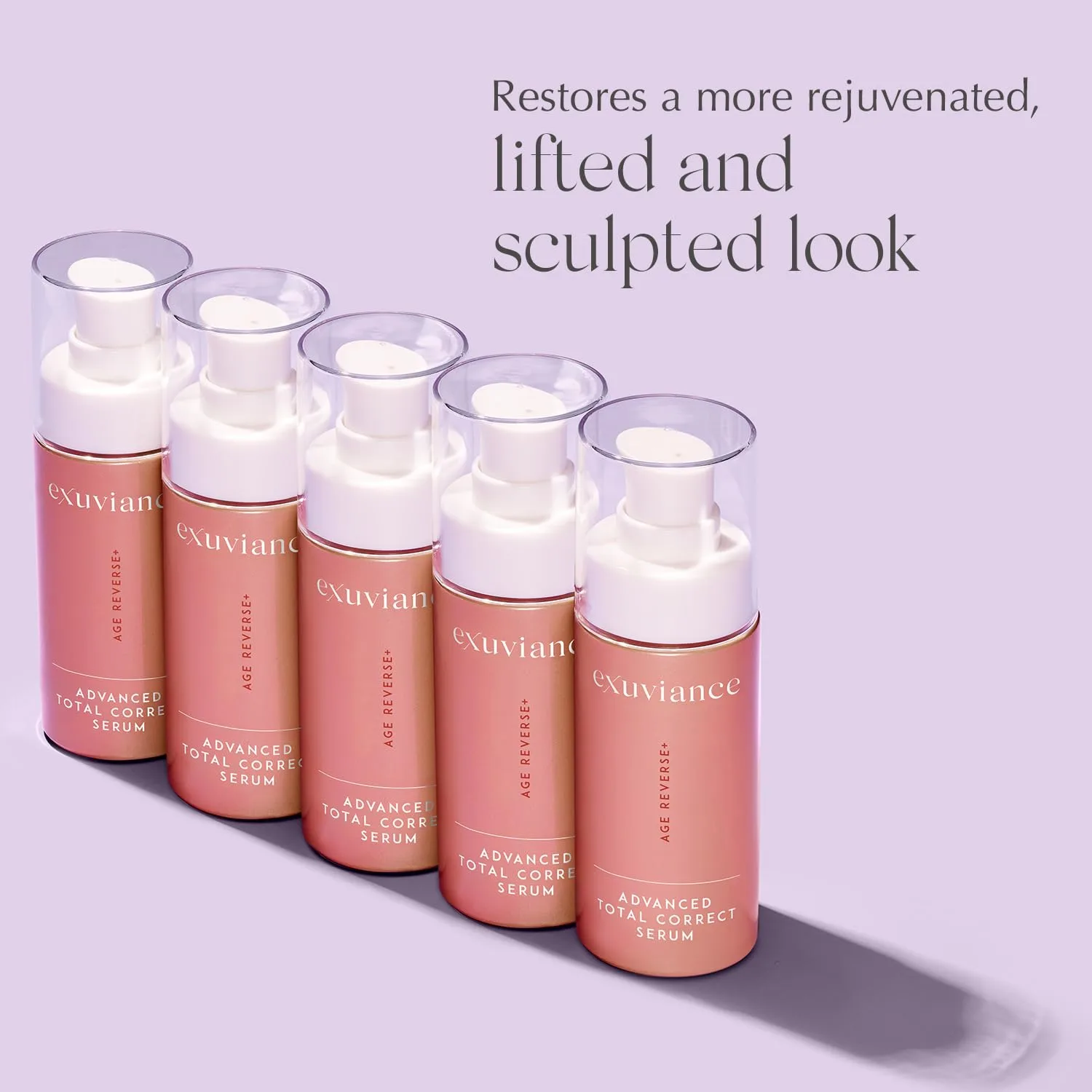 Сыворотка Exuviance — AGE REVERSE+ Advanced Total Correct Firming Antiaging Face Serum для тонких линий и, 30 мл — фото 2