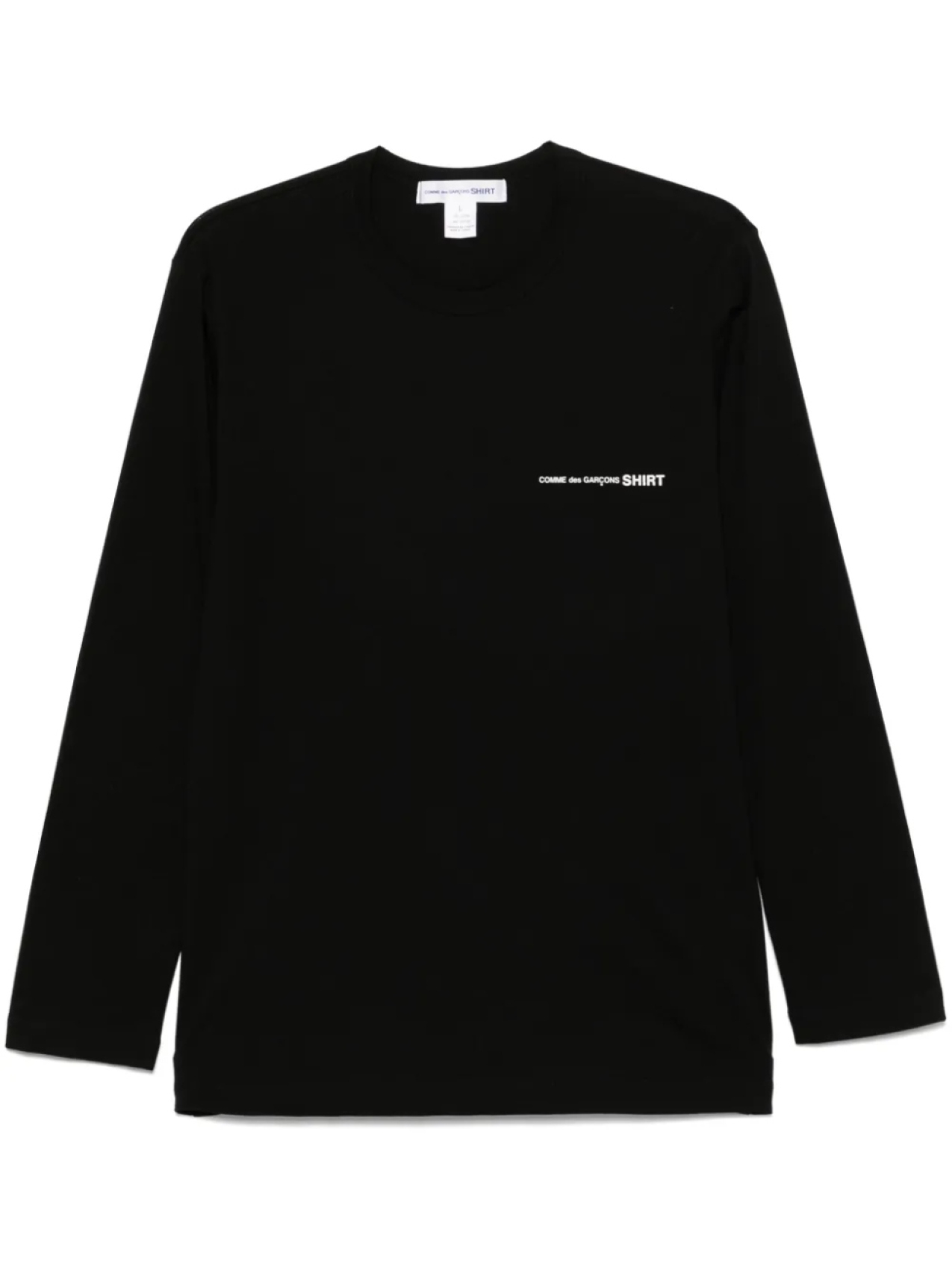 

Comme Des Garçons Shirt футболка с логотипом, черный
