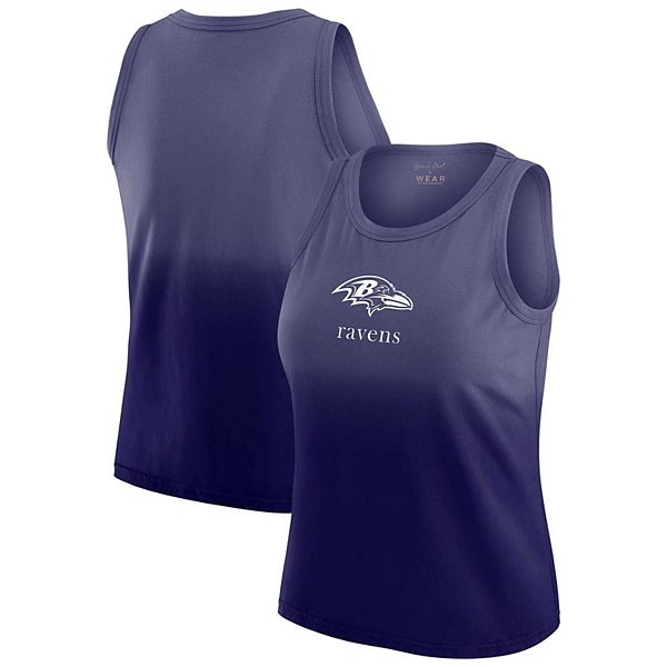 

Женский фиолетовый омбре топ Baltimore Ravens x Gracie Hunt Wear By Erin Andrews