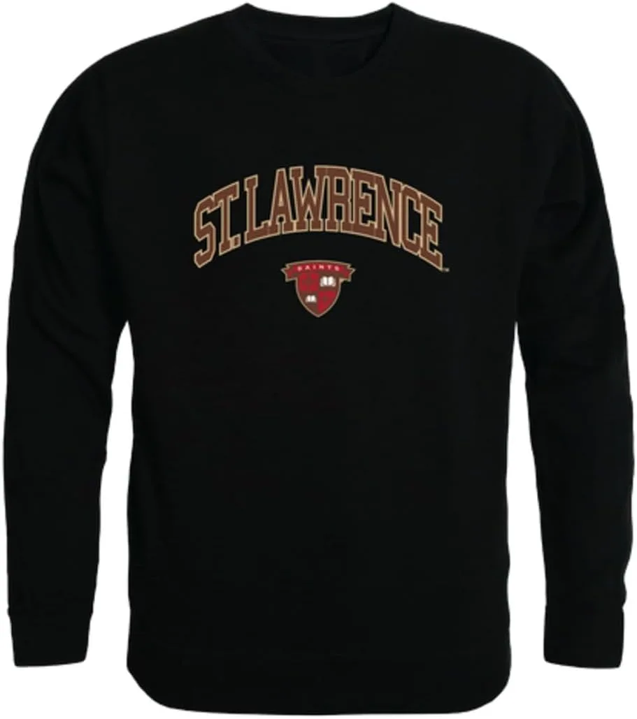 

Republic St. Lawrence University Saints Campus Crewneck Pullover Sweatshirt W Republic