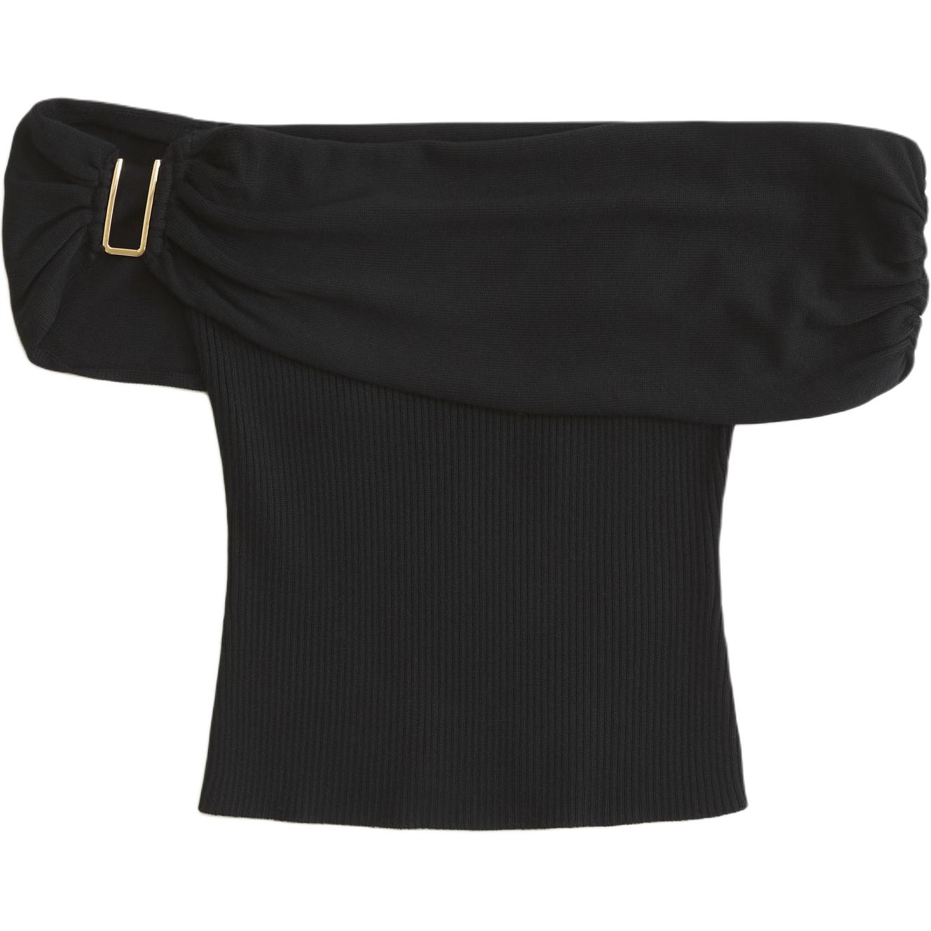 

Женский свитер Abercrombie＆Fitch, черный