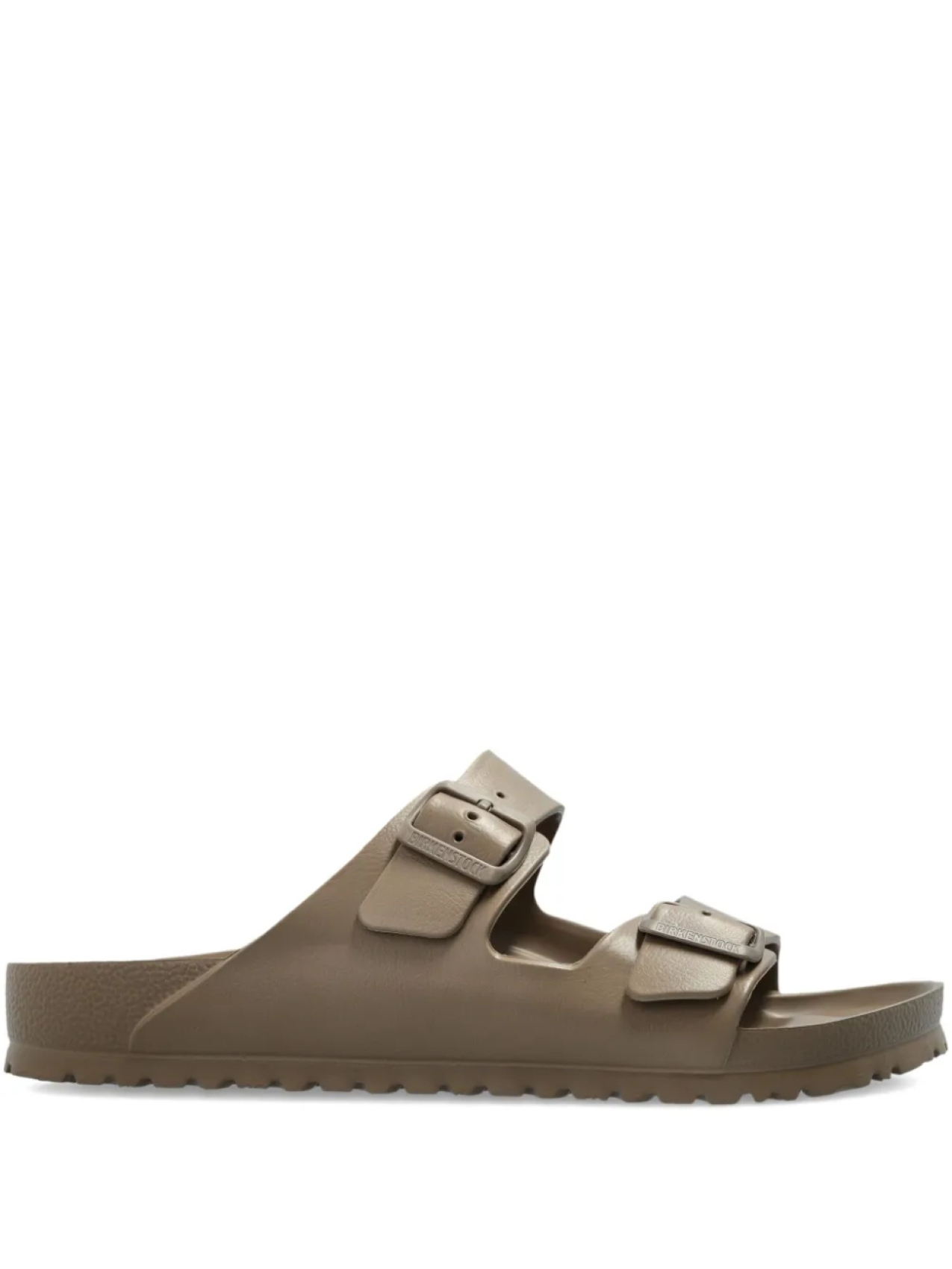 

Шлепанцы Arizona с двойной пряжкой Birkenstock, коричневый