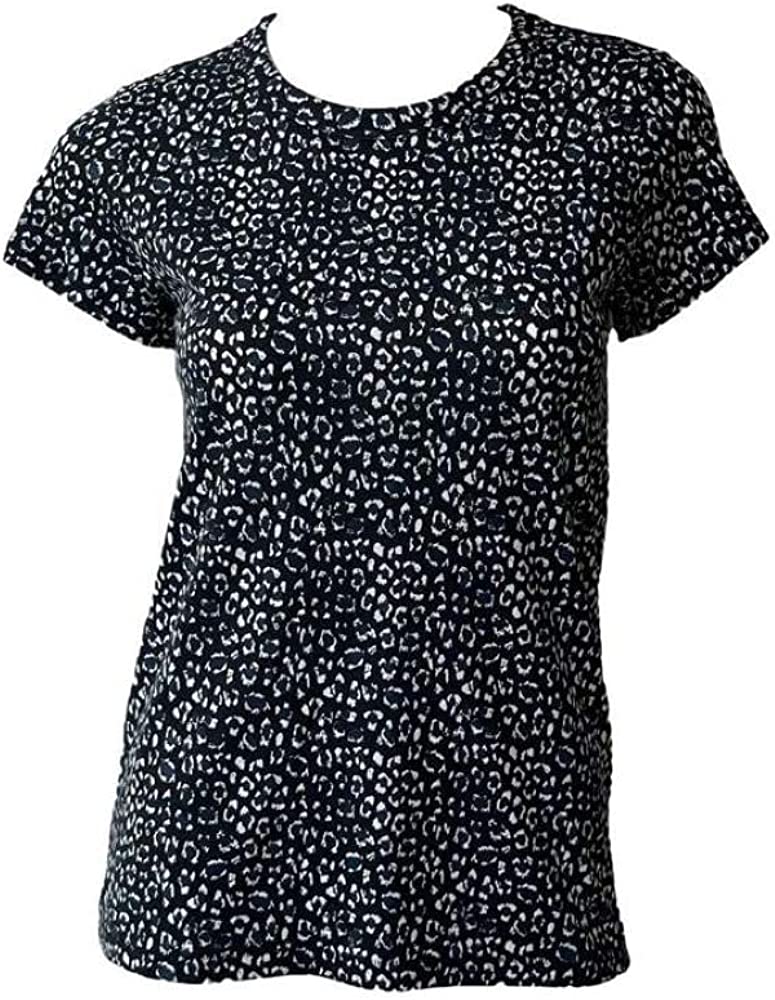 

Футболка Rag & Bone All Over Leopard Blackmult