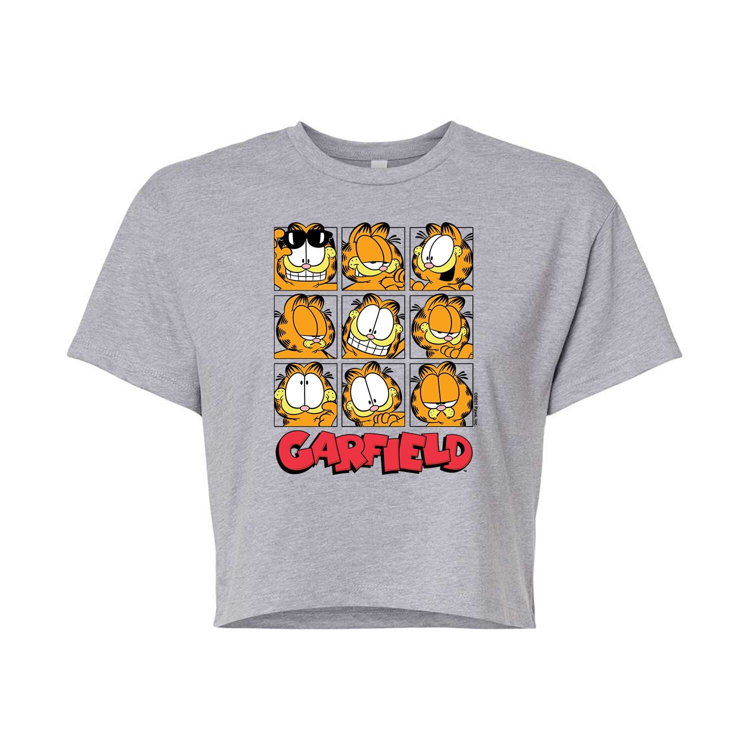 

Укороченная футболка Garfield Faces для юниоров Licensed Character