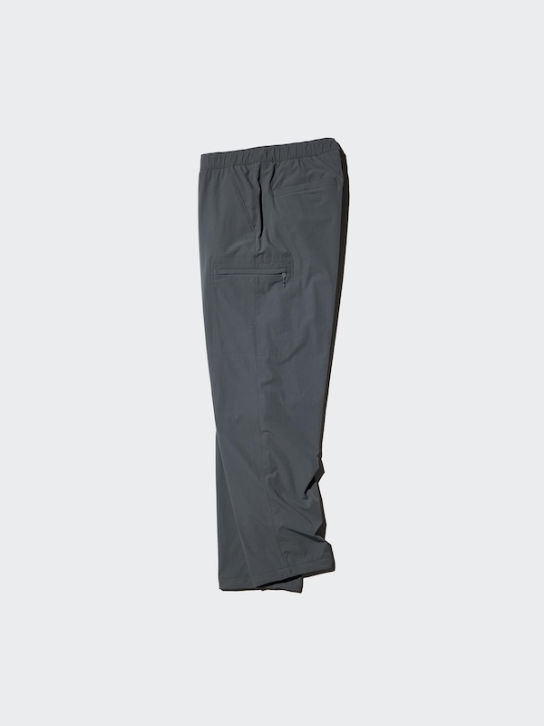 Теплые брюки с подкладкой (удлиненные) Uniqlo, 57 olive — фото 4