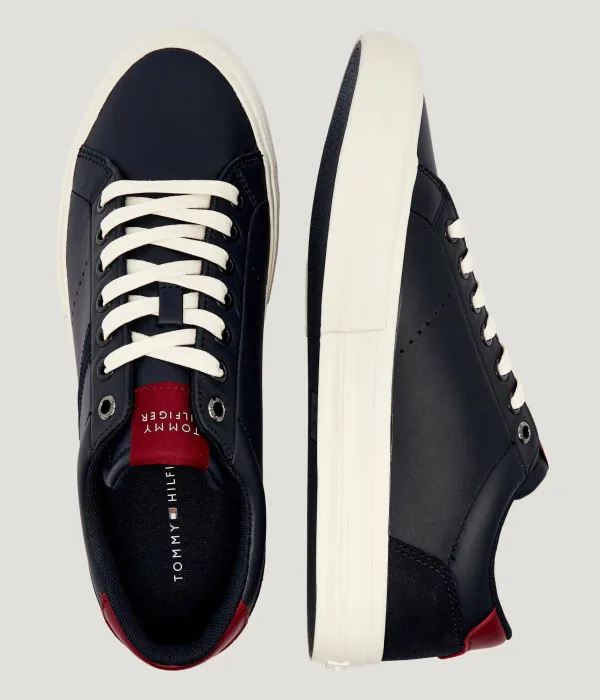 Кроссовки Hi Vulc lth Street из кожи Tommy Hilfiger, синий — фото 4