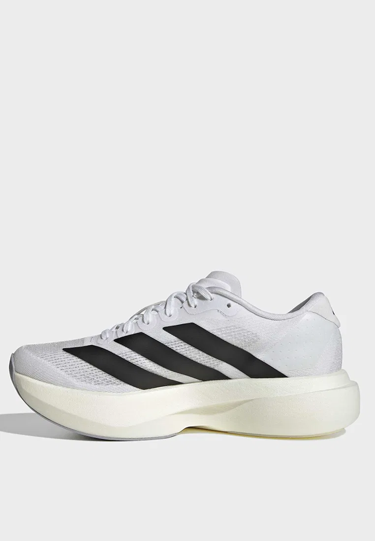 Кроссовки беговые, для юниоров, Adizero Evo SL, Adidas, белый/черный/серый — фото 4