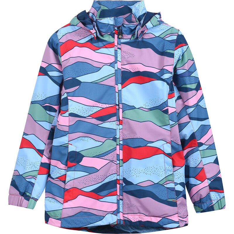 

Jacket - rec. - aop Color Kids, цвет teaberry
