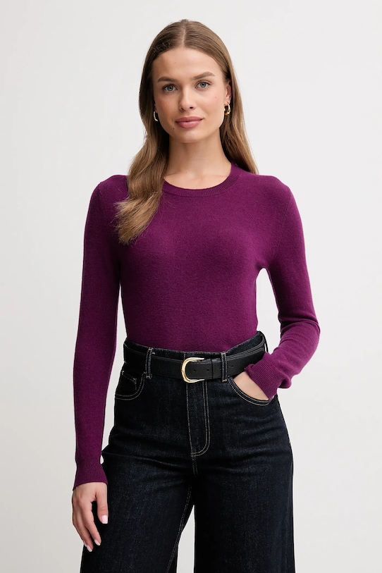 

Шерстяной свитер United Colors Of Benetton, фиолетовый