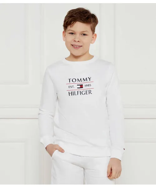 

Толстовка Regular fit Tommy Hilfiger, белый