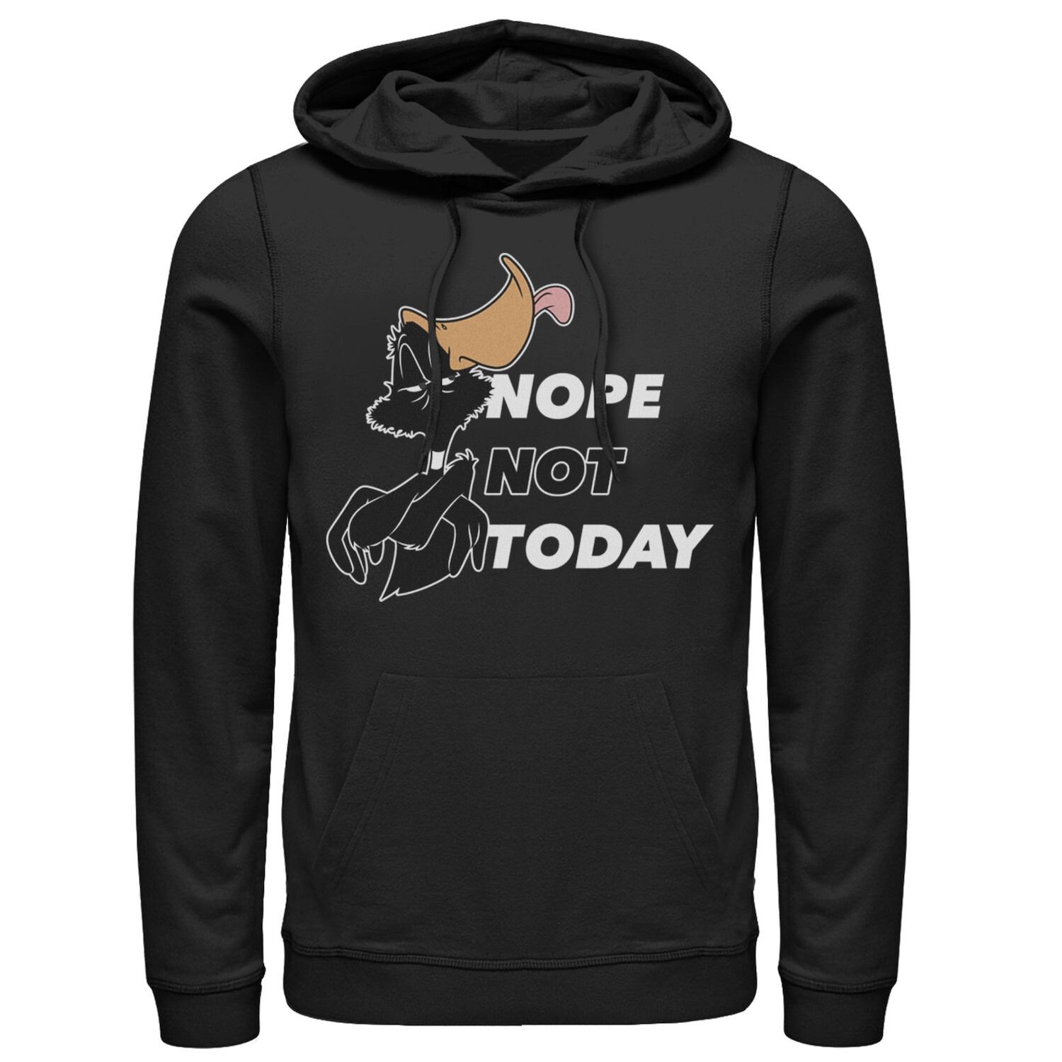 

Мужская толстовка с капюшоном Looney Tunes Daffy Duck Nope Not Today Licensed Character