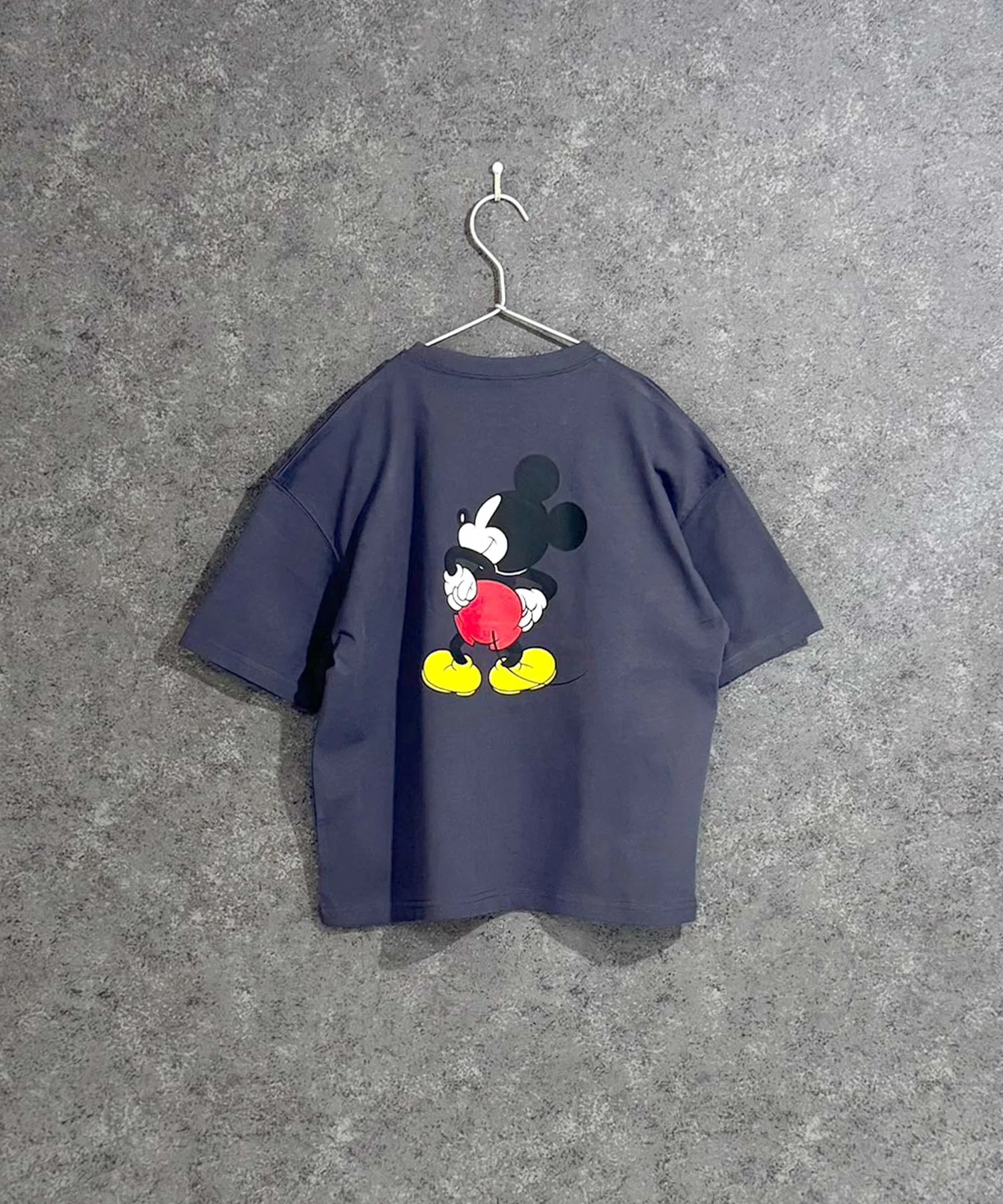 Детская футболка Mickey Mouse оверсайз Disney серая