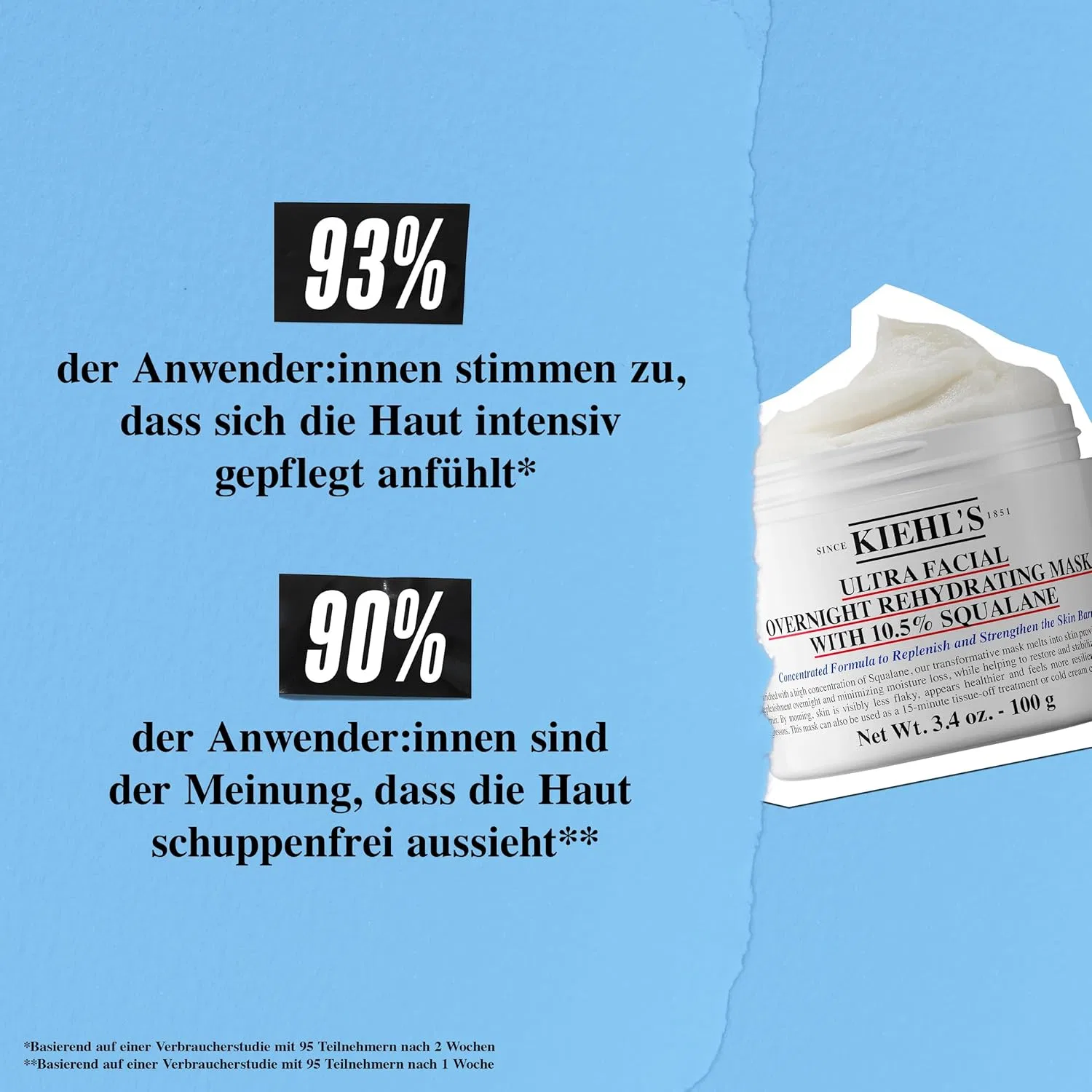 Маска для лица Kiehl's — Ночная увлажняющая «Ultra Facial» со скваланом от — фото 3
