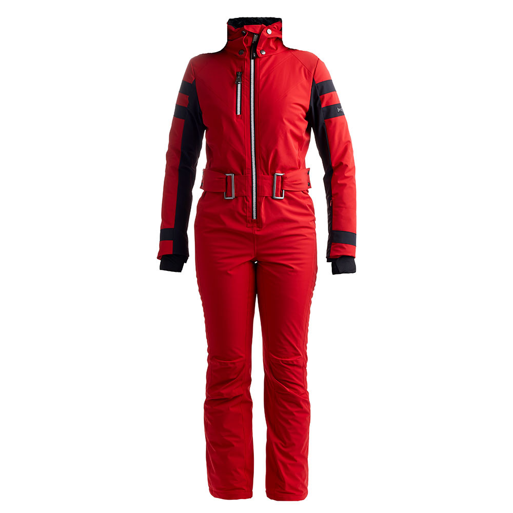 

Женский утепленный эластичный горнолыжный костюм Nils Deer Valley, Red/Black