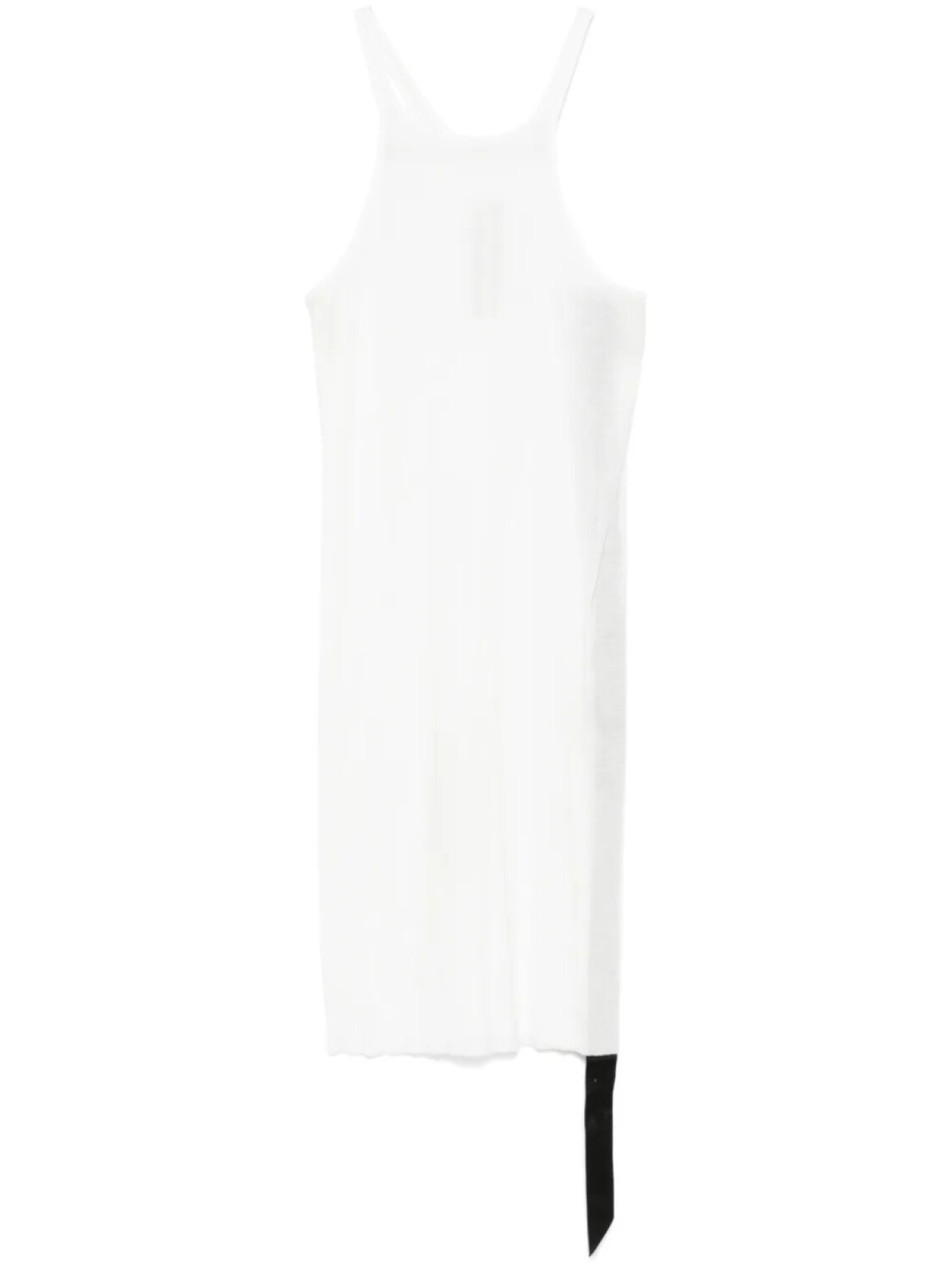 

Rick Owens DRKSHDW платье-мини с застежкой-борцовкой, белый