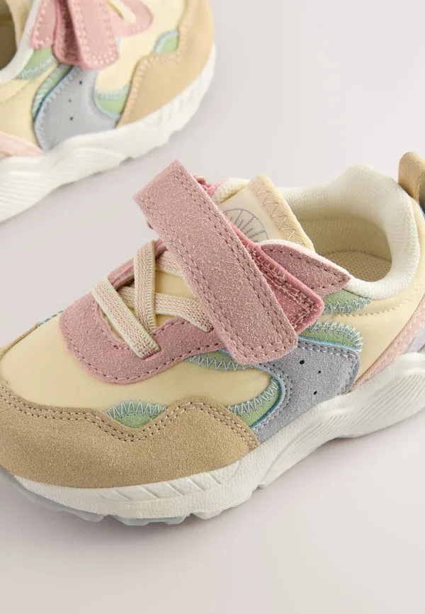 Детские туфли на эластичной шнуровке Regular fit Next, multi pastel — фото 4