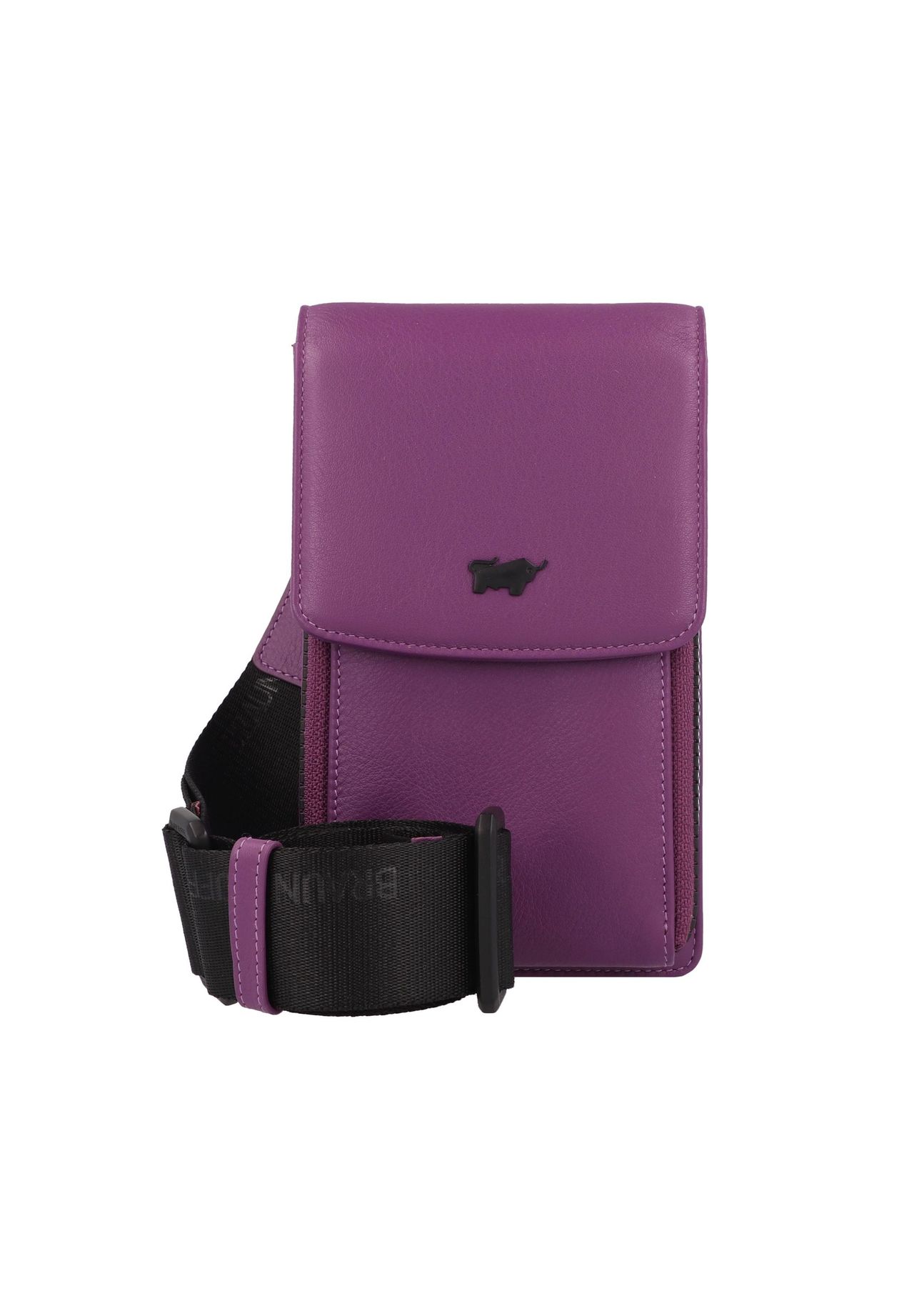 

Сумка через плечо Capri Mini Bag кожаная 10 см BRAUN BÜFFEL, цвет Viola