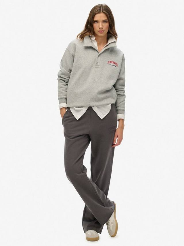 

Атлетические тонированные джоггеры с широкими штанинами Superdry, Charcoal