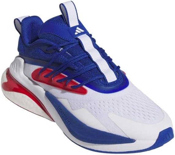 Кроссовки Adidas Унисекс-взрослые NCAA 25/26 Team Alphaboost V2, белый/красный — фото 2
