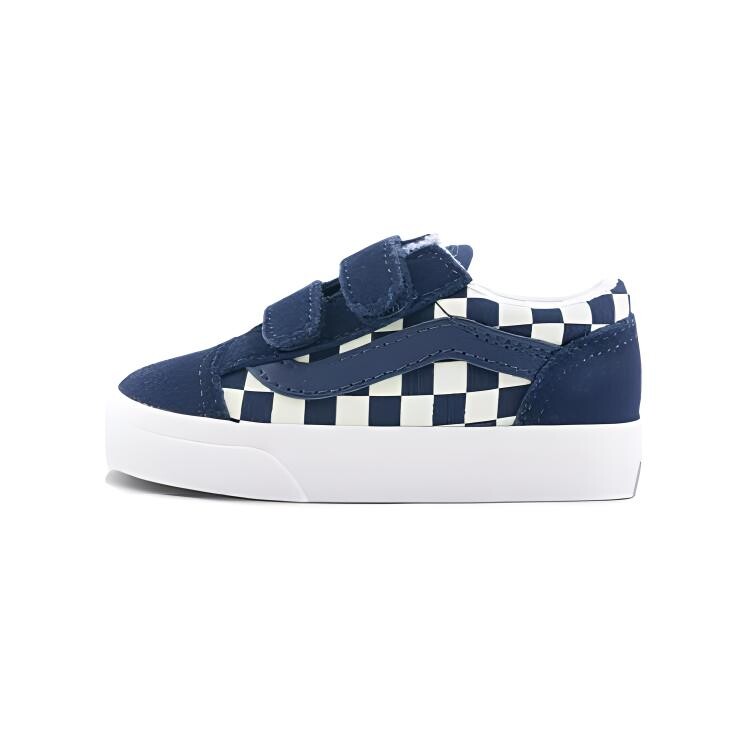 

Детские кроссовки для скейтбординга Old Skool TD Low-top Blue Vans, синий