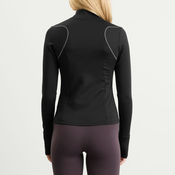 Светоотражающая молния Nike до середины груди Nike Running, черный & reflective серебро — фото 3