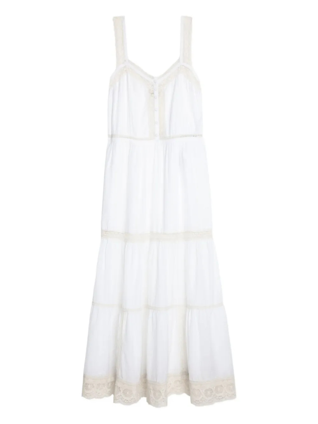 

Zadig&Voltaire платье макси Relite, белый
