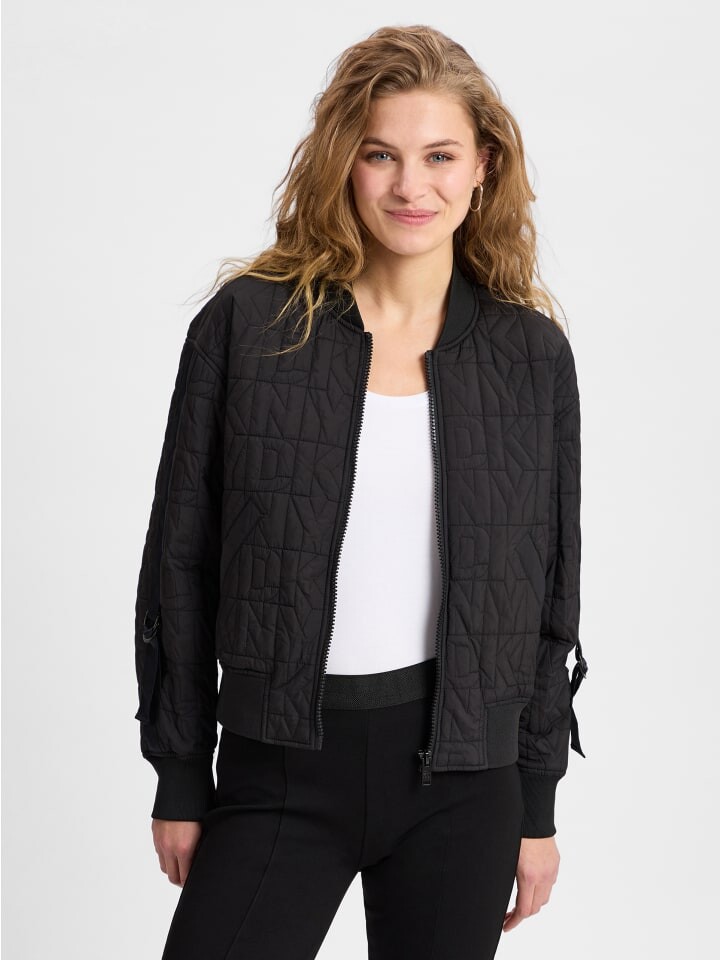 

Куртка DKNY Steppjacke, черный