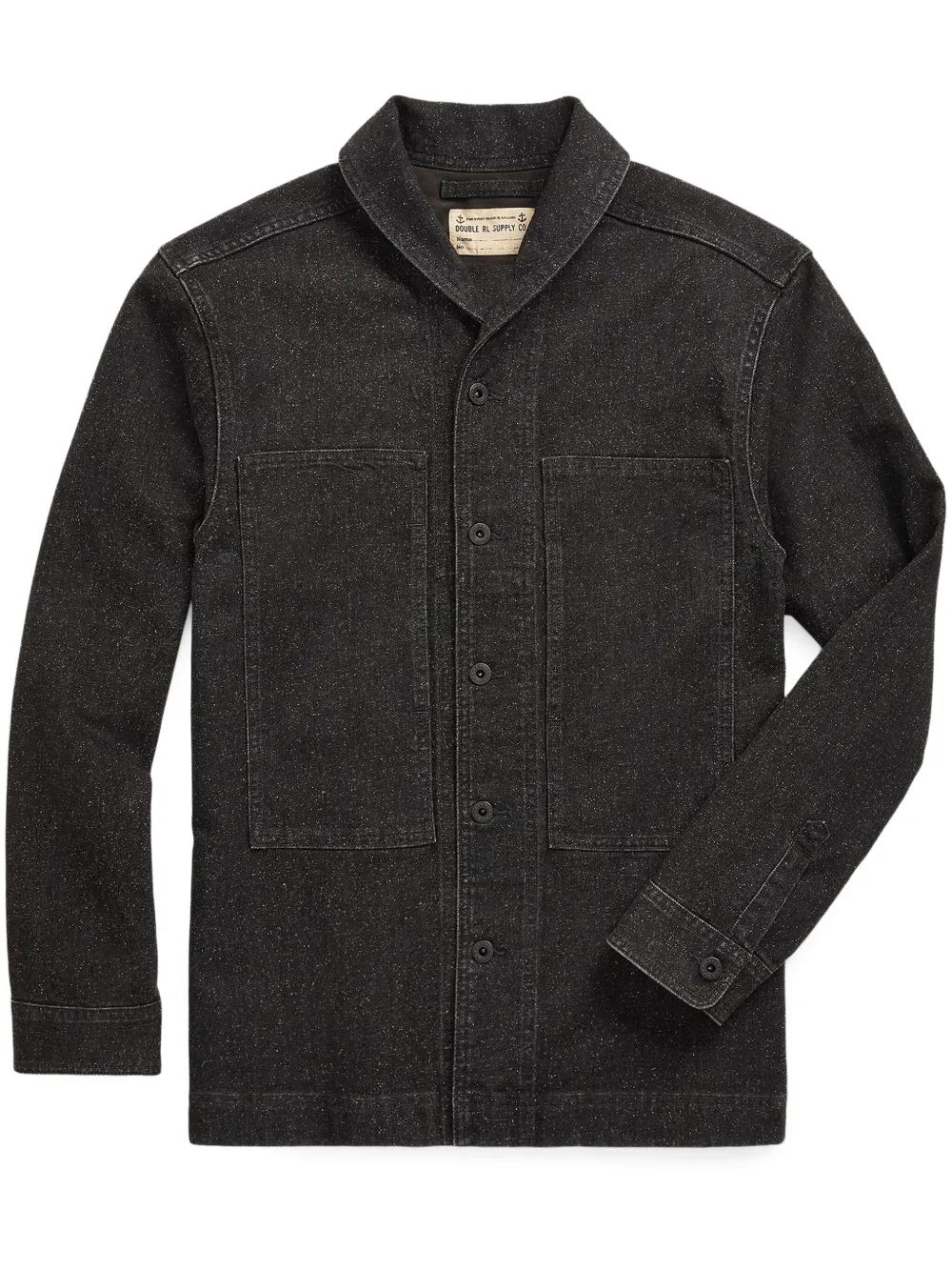 

Джинсовая рубашка Stanton Ralph Lauren RRL, черный
