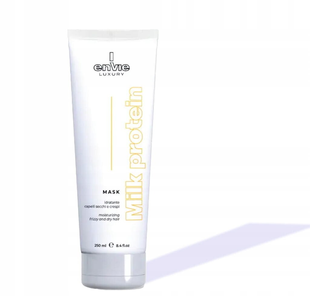 Envie Luxury Mask Milk Protein, Увлажняющая молочная маска для вьющихся сухих волос, 250мл — фото 3