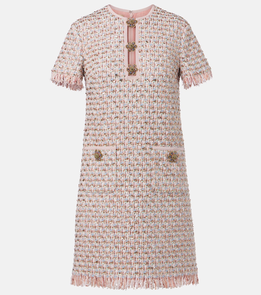 

Мини-платье с декором Valentino, Multicolor.